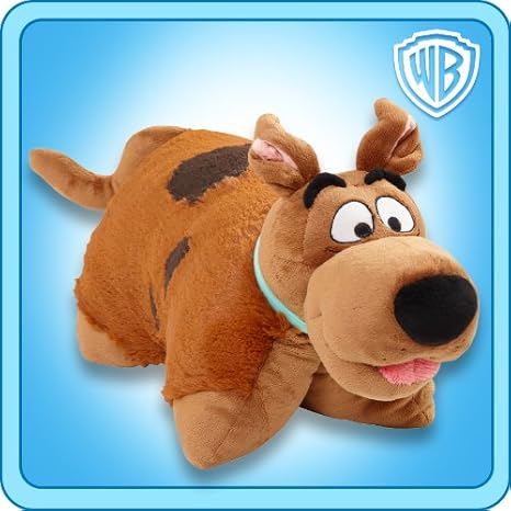 Pillow Pets Authentic Warner Bros 18 Inch Scooby Doo Folding