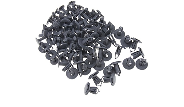 50 clips de fijación para puerta más largos, gris, para ...