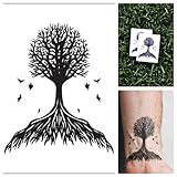 Tattify Tree Temporary Tattoo - Parallel Universe (Set of 2)