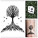 Tattify Tree Temporary Tattoo - Parallel Universe (Set of 2)