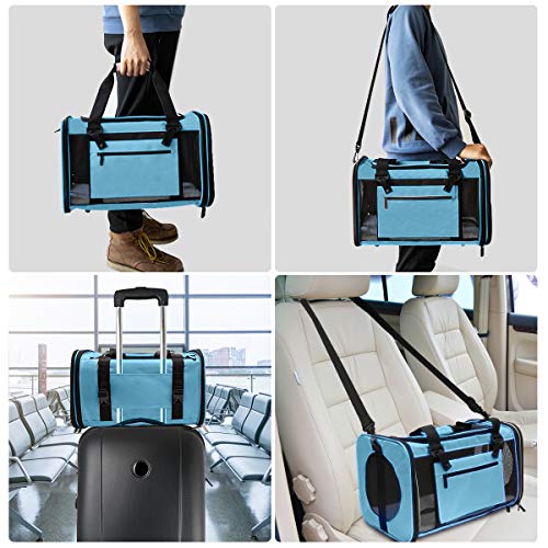 Prodigen Pet Carrier Airline Approved Pet Carrier Dog Carriers for