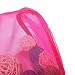 Hilitand Mesh Bag Lightweight Portable Yarn Wool Bag Knitting Crochet Thread Storage Organizer Tote,12.2X5.3inch/5.1X5.1inch(Red L)