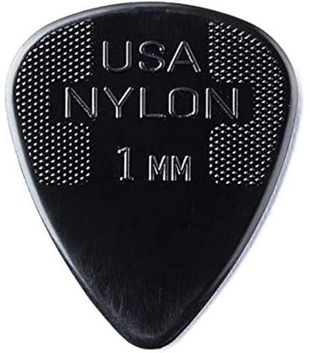 Amazon.com: Jim Dunlop Max-Grip® Nylon Standard Pick 1.0MM - 24