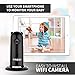 FREDI Baby Monitor Wireless WiFi Ip Surveillance Camera 1080P HD Security Wireless Camera with Two-Way Talking,Infrared Night Vision,P2P WPS Ir-Cut Security Camera Motion Detection Loop Recording