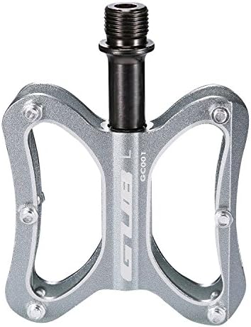 JoyUtoy Pedals for Road Bike (Silver, MTB GC-001)