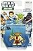 Playskool Heroes Star Wars Jedi Force Bundle, Complete Set of 6, including: Clone Commander Cody, R2-D2, Yoda, Anakin Skywalker, Darth Vader & Obi-Wan Kenobi