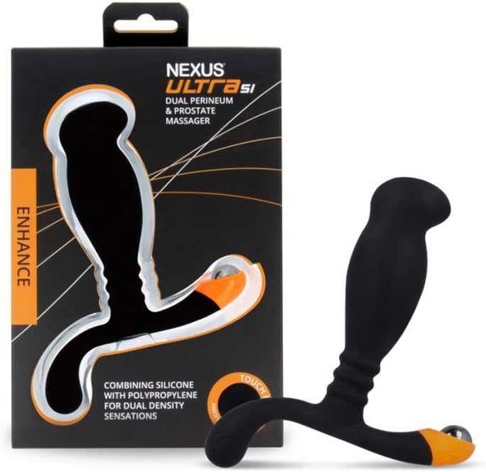 Nexus Ultra If Dual Density Prostate Massager, Orange - Image 3
