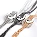 Kikole Women Rhinestone Metal Pendant Chain Statement Jewelry Long Tassel Sweater Bib Necklace Chains