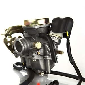 Amazon.com: 20mm Carburetor Carb GY6 Scooter Wildfire 49cc ... wildfire scooter diagram 