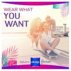 Always Radiant Teen Pads Get Real Regular, 14-Count