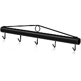 Gtongoko Chain Link Fence Stretcher Tool for Agricultural Fencing | 5 Hook Steel Fence Puller for Farm&amp;Ranch Fence Installation and Repair,Galvanized Heavy Duty Fence Tensioning Tool,31.5 Inch