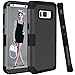 KAMII Galaxy S8 Plus Case, 3in1 [Shockproof] Drop-Protection Hard PC Soft Silicone Combo Hybrid Impact Defender Heavy Duty Full-Body Protective Case Cover for Galaxy S8 Plus (Black)
