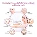 Permanent IPL Hair Removal Device for Women and Men Qmele 500,000 Flashes Home Use Hair Removal for Face, Armpits, Arm, Chest, Back, Bikini Line and Legs