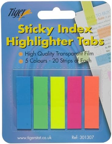 SI Pack of 200 Sticky Notes Index 