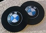 Unique Giftworks Pair of Car Coasters for BMW/Highly Absorbent for Any BMW Cup Holders (2pcs) / Available in 2 Sizes (3