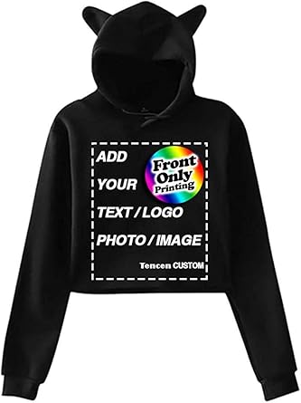 create your own crop top hoodie