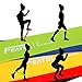 FEATOL Resistance Loop Bands- Set of 5 Premium Exercise Bands - Home& Gym Workout Bands for Yoga, Stretching and Physical Therapy, Suitable for Women and Men, Includes Exercise Guides& Handy Carry Bag