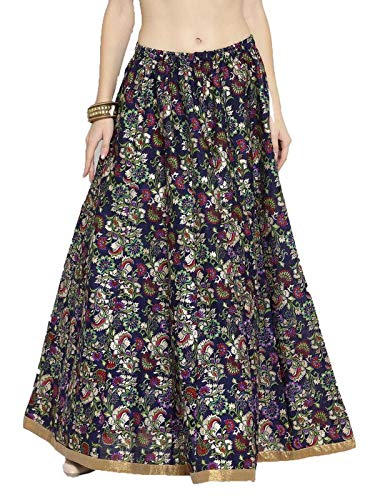 long skirt in silk