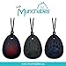 Bear Paw Chew Necklace - Sensory Chewable Jewelry for Boys (Henna Red)