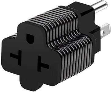 Amazon.com: [4-in-1] 15 Amp Household AC Plug to 20 Amp T Blade Adapter