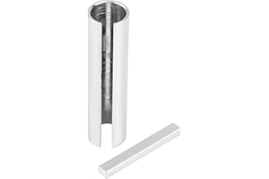 Shaft Sleeve Adapter, 5/8" to 3/4" Inch Drive Shaft Adapter, Crank Shaft Sleeve Adapter, with 3/16 Inch Keystock, for Gas Eng