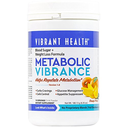 Vibrant Health - Metabolic Vibrance, Helps Regulate Metabolism, 15 Servings