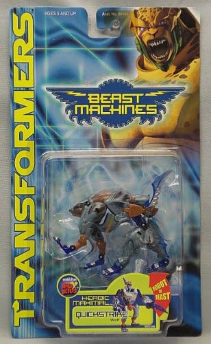 Transformers Beast Machines QUICKSTRIKE Wolf