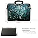 Meffort Inc 17 17.3 inch Neoprene Laptop Bag Sleeve with Extra Side Pocket, Soft Carrying Handle & Removable Shoulder Strap for 16