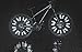 Jusmar Bike Spoke Reflector Pack of 36 - Bike Reflectors for Mountain and Road Bikes - Kids Bike Reflector - Waterproof Bicycle Spoke Reflectors. Fits to Spokes 14 and 15 Gauge (1.8-2.0mm)