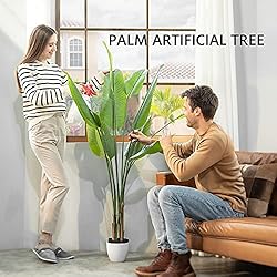 VIVOSUN 5FT Artificial Tree Bird of Paradise Plant