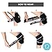 *New* Knee Brace Support with Open Patella for ACL, Arthritis, LCL, MCL. Side Stabilizers Non Slip Neoprene. Non Bulky, Adjustable Comfort Fit (1-Count)