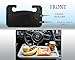 Lightter Steering Wheel Tray, Steering Wheel Desk and Vehicle Seat Mount Notebook Laptop Eating Desk,Car Food Eating Tray,Gray …