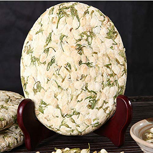 200g (0.44LB) Tè al gelsomino secco Bud Fiore Tè Verde Pu-erh Torta del tè Fioritura tisana tè profumato Tè floreale Tè…