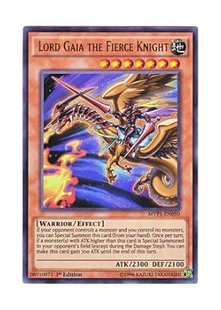 Amazon 遊戯王 英語版 Mvp1 En050 Lord Gaia The Fierce Knight 暗黒