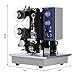 Happybuy Electric Hot Stamp Printer Coding Machine 200W Semi-Automatic Electric Color Ribbon Coding Date Printer Hot Stamp Printer Machinefor Different Seal Material and Color Bar (200W Hot Foil)