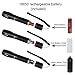 Rechargeable Flashlight, Zotoyi High Powered Flashlight, Water Resistant LED Tactical Flashlight with 5 Modes for Camping Hiking