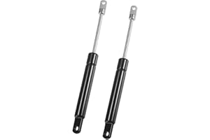 ARISELIFT 6 Inch 22.5Ib/100N/10kg Gas Springs, 6" Gas Struts Hydraulic Lift Support Cabinet Lid Toolbox, 2 Pcs, Black