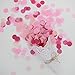 Mybbshower Pinks Paper Confetti Wedding Table Scatter Gender Reveal Girl Baby Shower Birthday Party Decoration 2800 Pieces