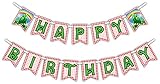 The Wonderful Wizard of Oz Happy Birthday Party Banner Decoration (Includes 23ft Ribbon)