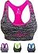 Women's Seamless Sports Bra High Impact Pocket Yoga Bras