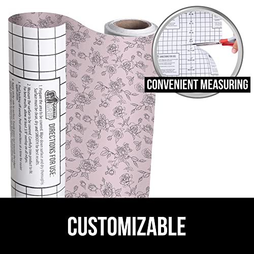 Gorilla Grip Peel and Stick Adhesive Removable Liner for Books, Drawers