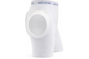 Secure Safety Solutions Hip Protectors for Elderly - Padded Shorts with Removable Tailbone Pad for Fall Injury Prevention, Fr