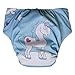 Reusable Adult Diapers for Women and Men – Teen Adult Special Needs Incontinence Cloth Diaper (Unicorn)