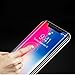 CITIC'S iPhone X Screen Protector, iPhone 10 Screen Protector Tempered Glass 9H Hardness Full Coverage Crystal Clear Bubble-Free for Apple iPhone X /iPhone 10 Edition White (latest released version)