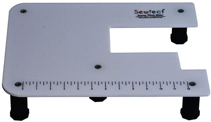 Sewfect Automatic Sewing Machine Extension Table - for Usha Janome Allure, Allure DLX,
