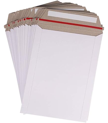 EcoSwift Brand Premium Self-Seal Rigid Cardboard Mailer 250GSM, 6 In. X - Foto 11