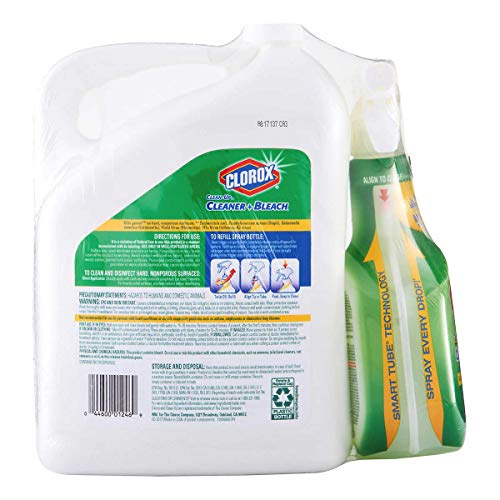 Clorox CleanUp Cleaner Spray with Bleach and Refill Combo, 32 Ounce