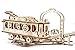 UGears Mechanical Town Series Tram Line Mechanical Wooden Model Kit 3D Puzzle Assembly