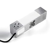 Single Point Beam Load Cell Rectangle Typle Parallel Cantilever Mini Weight Sensor Scale Sensor, Accuracy 0.2%,Test Compression Force Pressure,for Weighing Platforms Range (0-200KG)
