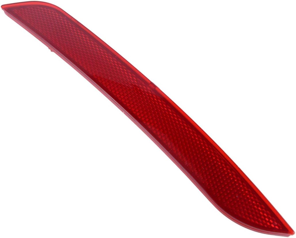 beler Right Red Rear Bumper Brake Light Reflector Cover